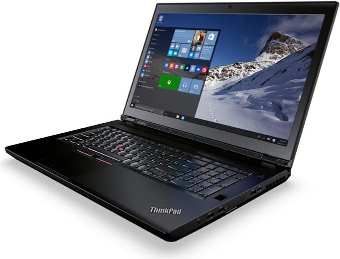 Produktbild Lenovo ThinkPad P70 (17.30", Intel Core i7-6820HQ, 16 GB, 512 GB, CH)