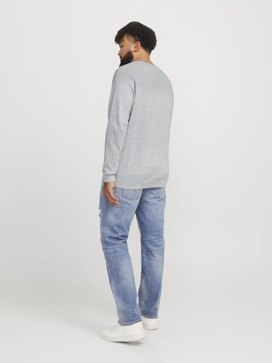 Actual product image Jack & Jones Jjehill Knit Crew Neck Noos Pls (4XL)