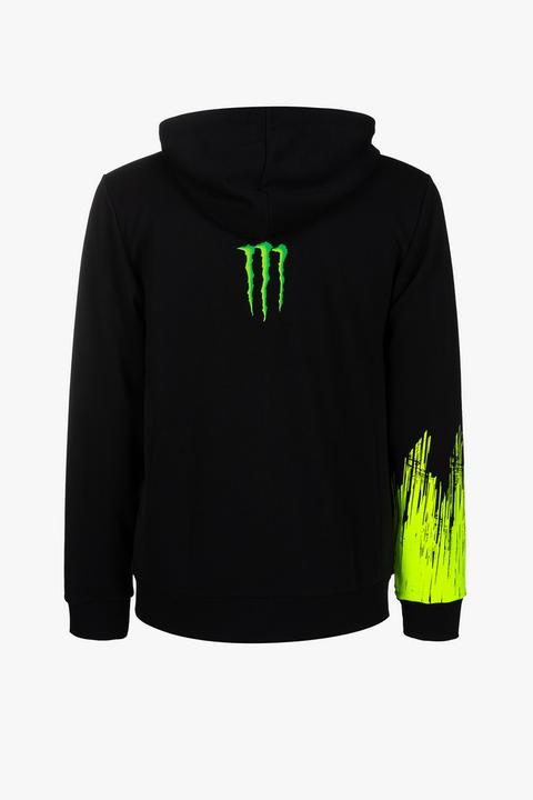 Produktbild VR46 Hoody Dual Monster Full Zip Bla (L)