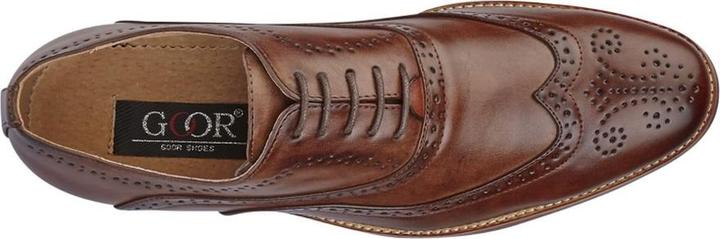 Actual product image Goor Mens 5 Eye Wing Capped Oxford Brogues (52)