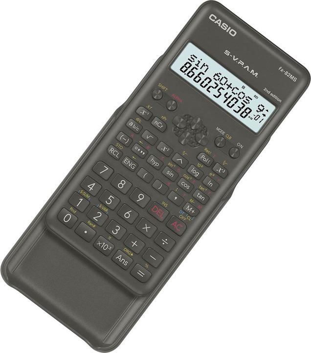 Actual product image Casio FX-82MS 2nd Edition (Batteries)
