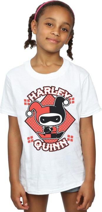 Image du produit Harley Quinn T-Shirt coton Chibi pour fille (140, 146)