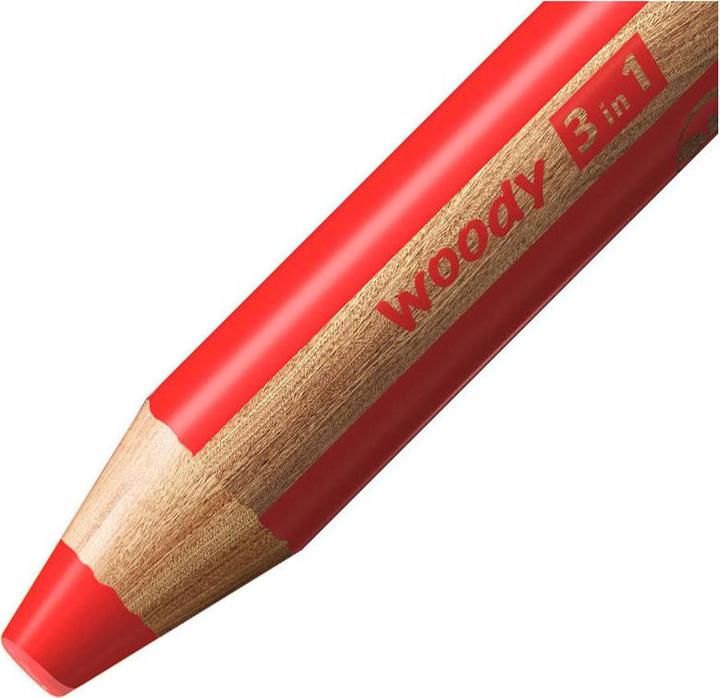 Actual product image STABILO Woody ARTY Case 18 colors + sharpener (Sorted, 18 x)