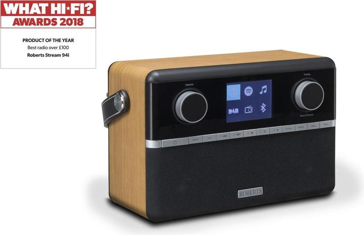 Produktbild Roberts Stream 94L Latest Edition (Internetradio, DAB+, FM, Bluetooth, WLAN)
