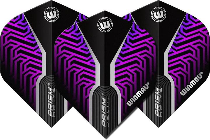 Immagine prodotto Winmau Prism Delta Kairos Purple Dart Flights
