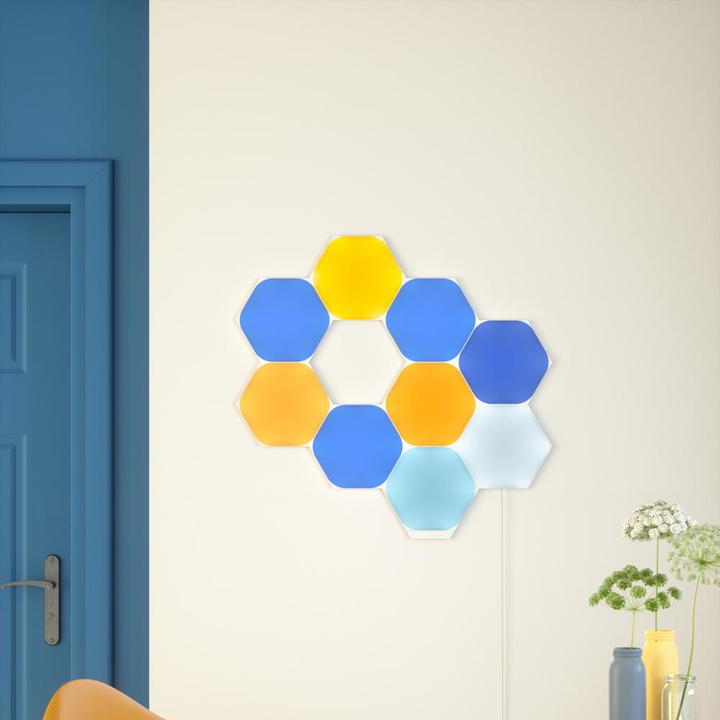 Actual product image Nanoleaf Shapes Hexagon Starter Kit (9x) (100 lm)