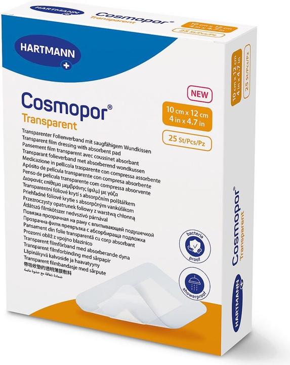 Produktbild Cosmopor transparent 10x12cm steril 25 Stk (25 x)