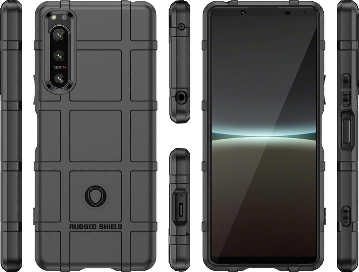 Actual product image Screenguard Sony Xperia 5 IV Rugged Shield Cover (Sony Xperia 5 IV)
