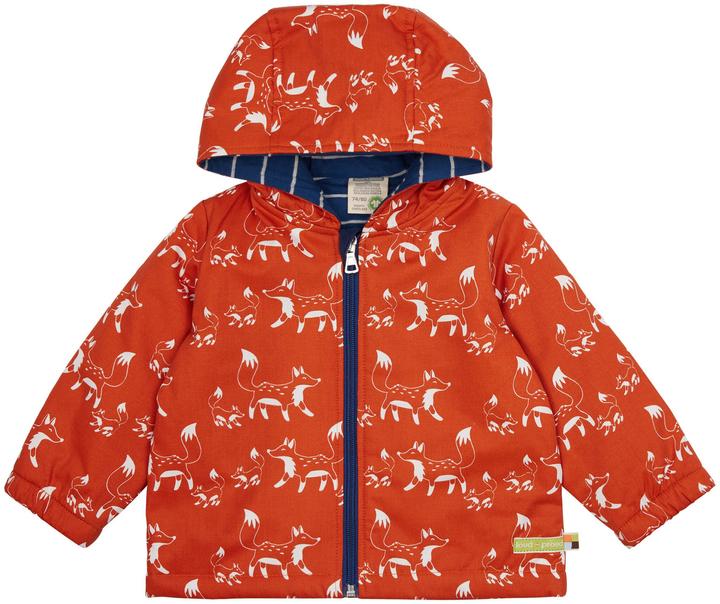 Produktbild loud + proud Kinder Outdoorjacke gefüttert Terracotta (80)