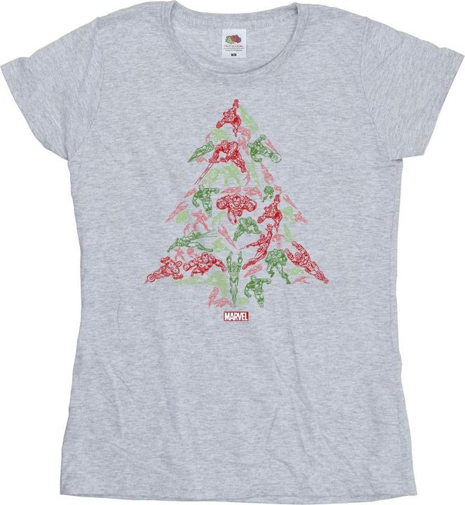 Avengers Christmas Tree TShirt (M)