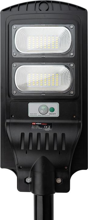 Actual product image ProPlus 4er-Set LED Solar Strassenleuchte mit Lichtsensor & Fernbedienung, 100 Watt, IP65 (800 lm, IP65)