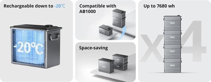 Image du produit Zendure Batterie d'extension LiFePO4