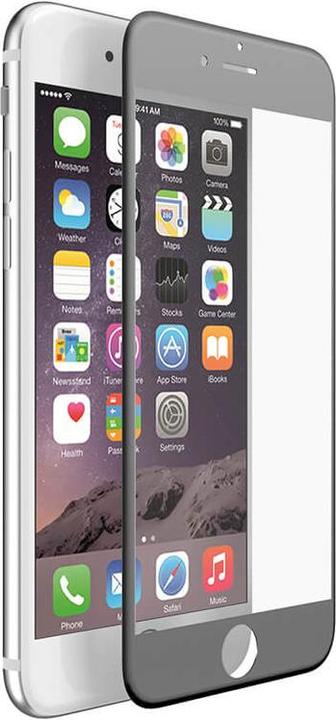 X-Doria Arc Guard - Vetro di protezione 9h per iPhone 7 Plus in modalità schermo intero (cornice nera) (1 Pezzo/i, Apple iPhone 7 Plus)