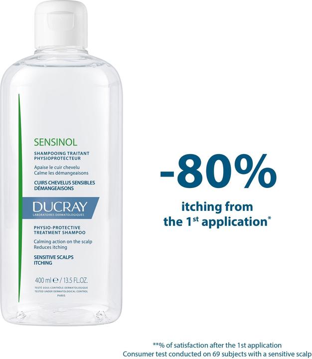 Actual product image Ducray Sensinol (200 ml, Liquid shampoo)