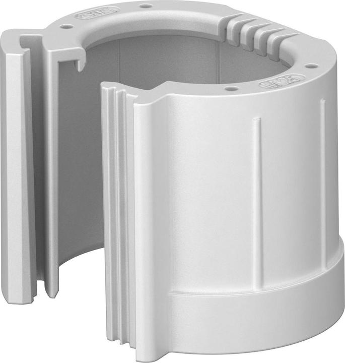 Actual product image OBO Bettermann 129 TB M16 LGR Pipe end grommet divisible metric PE RAL7035 2047812