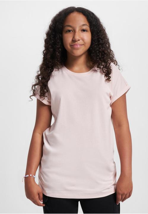 Actual product image Urban Classics Girls Organic Extended Shoulder Tee (110)