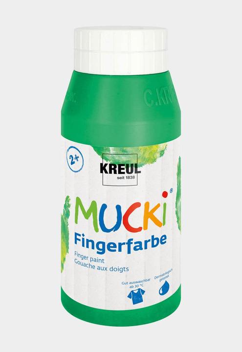 Productafbeelding Mucki Vingerverf (Groen, 750 ml)
