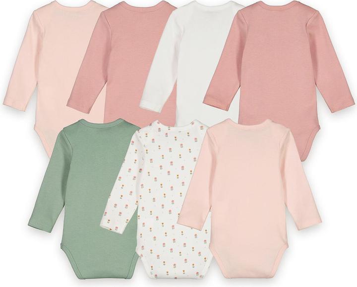 Produktbild La Redoute Collections 7er-Pack Bodys mit langen Ärmeln (60)