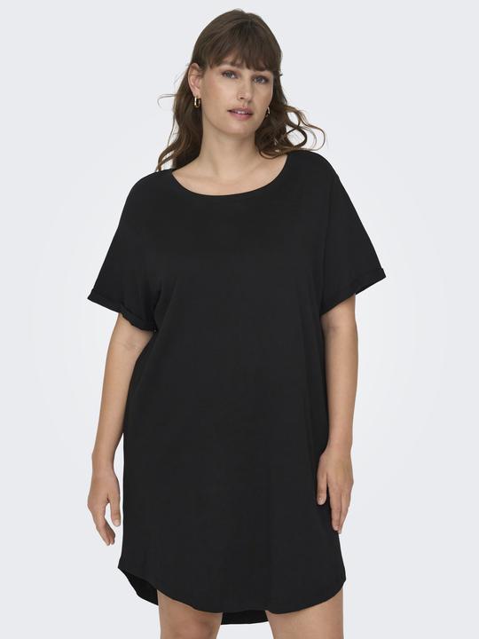 Produktbild Only Curvy Streifen Kleid mit kurzen Ärmeln (S)