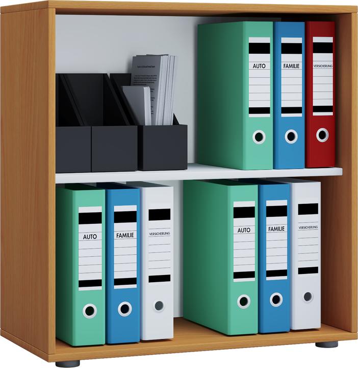 Actual product image VCM Wood office cabinet filing rack Lona 2 compartments (70 x 40 x 74 cm)