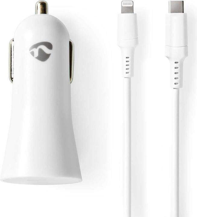 Actual product image Nedis Car charger | 20 W | 1.67 / 2.22 / 3.0 A | Number of outputs: 1 | Port type: USB-C™ | Lig