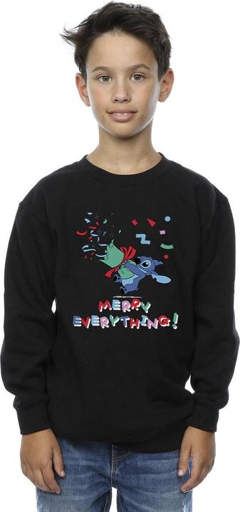 Produktbild Disney Lilo And Stitch Merry Everything Sweatshirt Jungen (140, 146)
