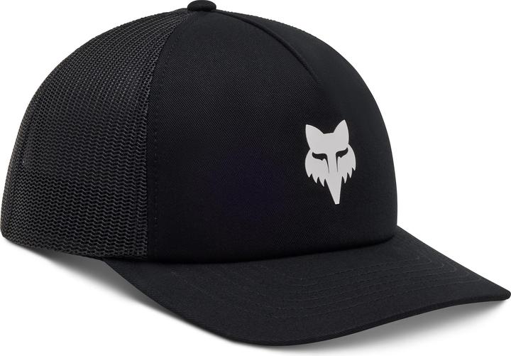 Fox Hat 24 Head Trucker Blk (One Size)