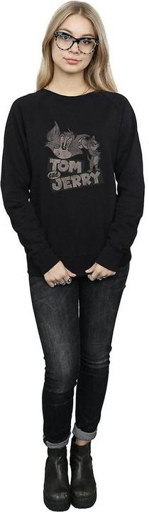 Actual product image Tom & Jerry Womens/Ladies Wink Cotton Sweatshirt (L)