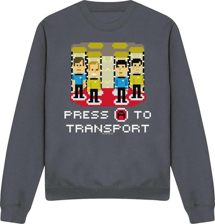 Press A to Transport Sweatshirt