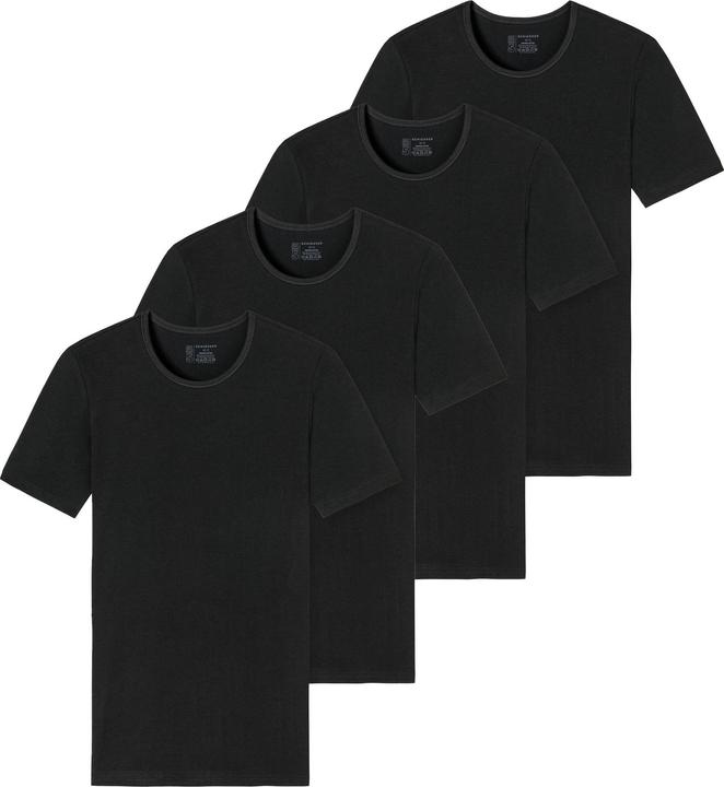 Actual product image Schiesser T-shirt Casual Comfortable fit 2PACK T-shirt (S)