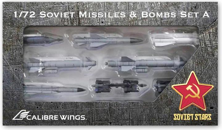 Actual product image Calibre Wings Soviet Missile & Bomb Set for SU-24 u. SU-22
