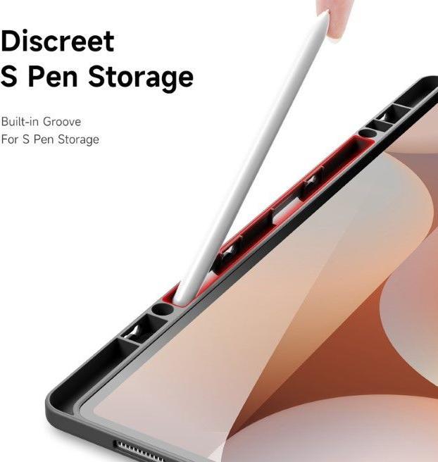 Actual product image Dux Ducis Magi Series Bookcover Cover (Galaxy Tab S8 Ultra, Galaxy Tab S10 Ultra, Galaxy Tab S9 Ultra)