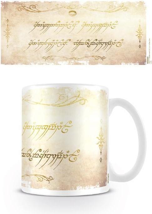 Produktbild Lord of the rings Kaffeebecher Ring Inscription (325 ml, 1 x)