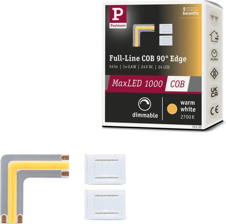 Produktbild Paulmann MaxLED 1000 Full-Line COB Stripe Ecke