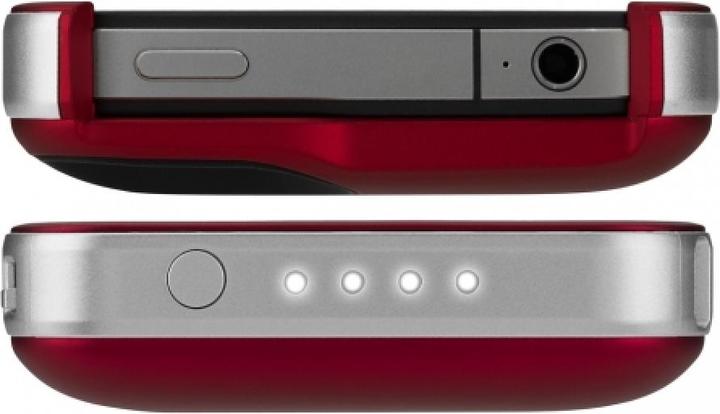 Produktbild mophie Juice Pack Air Aufladbares iPhone 4/4S Cover rot (PRODUCT) RED (Apple iPhone 4, LG G4s)