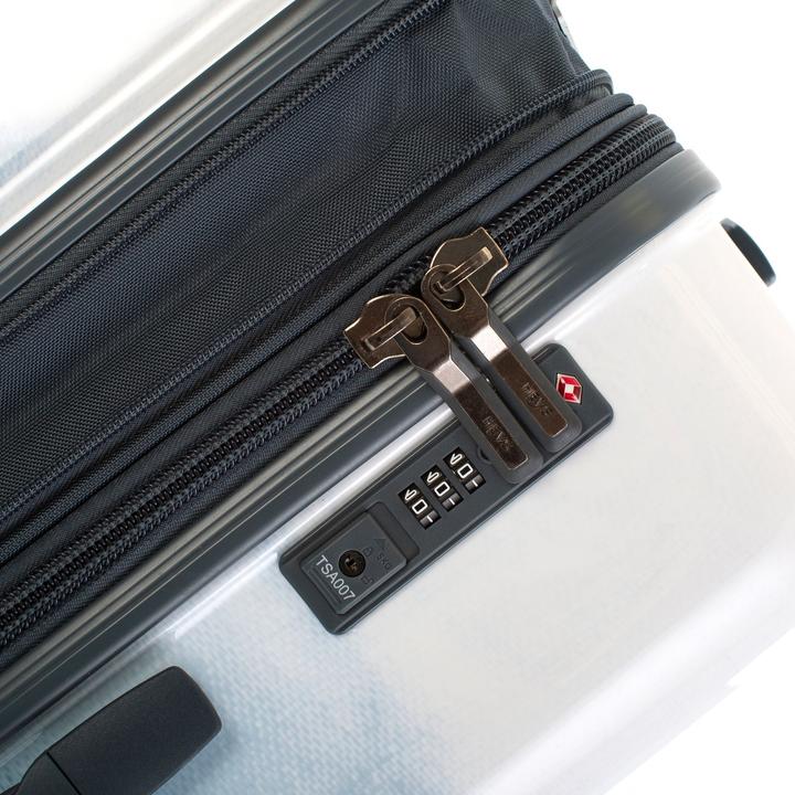 Actual product image Heys Fashion Spinner 3pc suitcase set - Tie-Dye Blue (214 l, XL (from 140l))