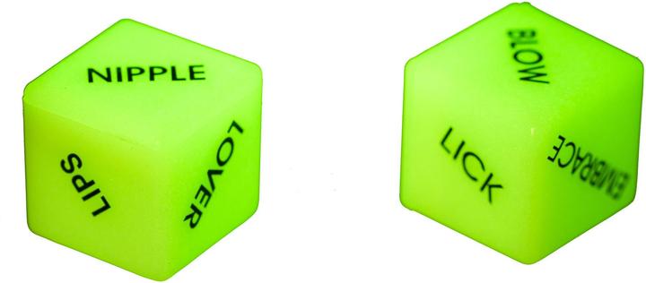 Actual product image Erotic Entertainment Sex cube (Dice games, English)
