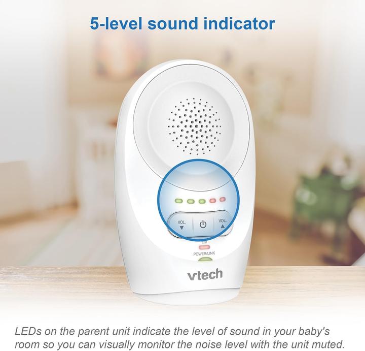 Immagine prodotto VTech DM1111 (Audio del baby monitor, 460 m)