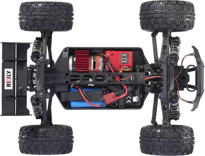 Actual product image Reely JoVage 4x4 V2 Orange/White Brushed 1:16 RC Model Car Electric Truggy Allra (RTR Ready-to-Run)