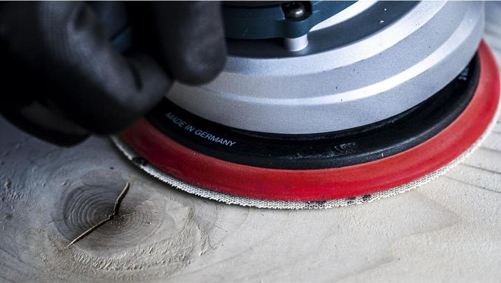 Actual product image Bosch Professional Zubehör Expert M480 Sanding net for random orbital sander, 150 mm, G 100, 5 pieces (100)