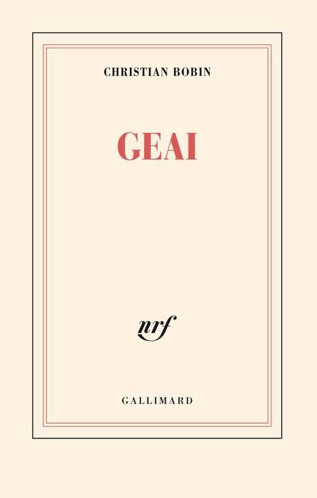 Produktbild Geai (Französisch, Bobin Christian, 1998)