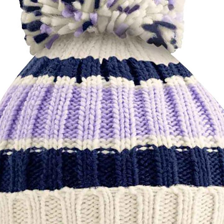 Image du produit Beechfield Bonnet Hygge Striped (Taille unique)