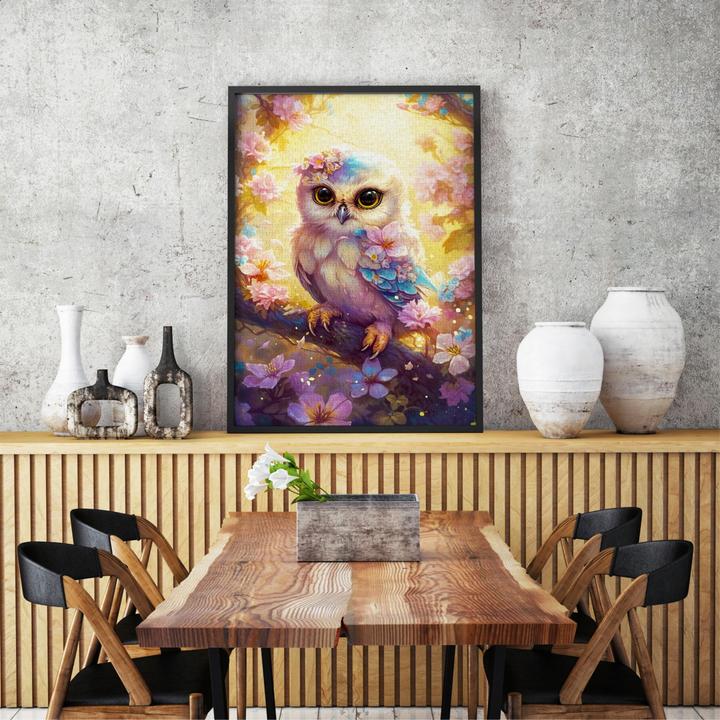 Actual product image Enjoy Puzzle Puzzle 1000 pieces - Gentle Owl (1000 pieces)