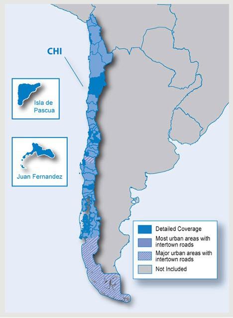 Actual product image Garmin City Navigator Chile MicroSD/SD