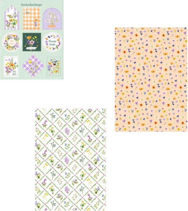 Actual product image Wrapping paper book Schöner Schenken (Wrapping paper, 10 x)
