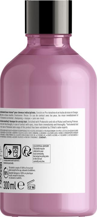 L'Oréal Professionnel Serie Expert Liss Unlimited (300 ml, Flüssiges Shampoo)