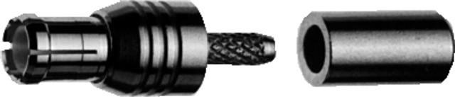 Actual product image Telegärtner MCX connector plug, straight 50 Ohm J01270A0151 1 pc.