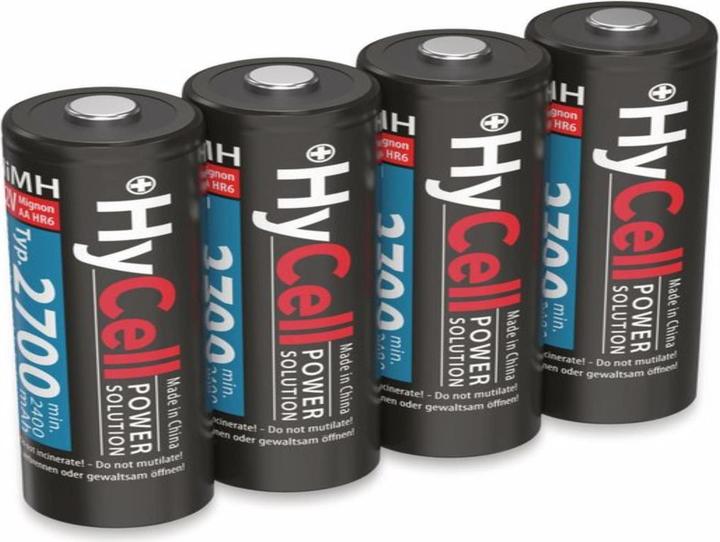 Produktbild HyCell AA (4 Stk., AA, 2700 mAh)