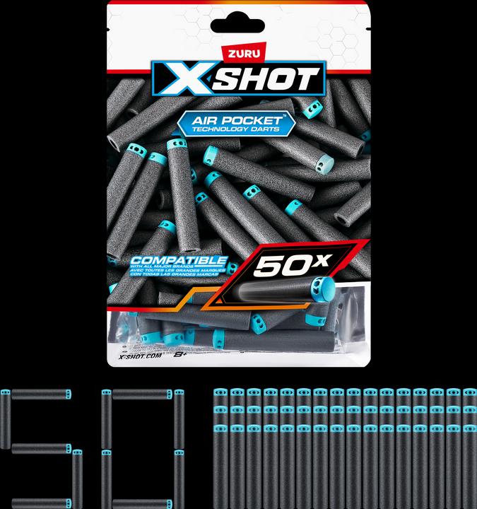 Xshot X-SHOT-EXCEL-DART REFILL (50 PCS)