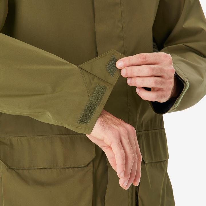Image du produit Quechua Veste longue de randonnée homme, NH500 olive (XXL)